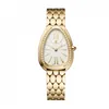 Elegante orologio femminile Watch Quartz Movement in acciaio inossidabile con vari colori disponibile: Montre de Luxe in vetro in vetro zaffiro