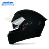 Hełmy motocyklowe Jiekai Fashion Full Face Motorbike Electric Bike Double Lens Motocross Helmet Outdoor Cycling Sprzęt ochronny Casco