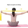 Widerstandsbänder Yoga Fitness Gummiband Pilates Stretch Training Gummiübungsexpander 230612