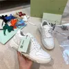 Designer Luxury Off Casual Shoes Out of Office OOO Red White Sneaker Low Top Sneakers Trainers With Original Box