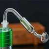 Glass Smoking Pipes Manufacture Hand-blown bongs Double filter glass walkway