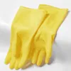 Thickened rubber gloves labor protection wear-resistant latex leather dishwashing household work kitchen work waterproof female la284q