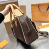 Bolsas de ombro transversais de grife bolsa feminina clássica clássica com letras florais bolsa de viagem bolsa externa com aba removível bolsa bolsa com alça removível