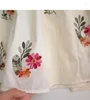 Saias Femininas Vintage Gancho Flor Bordado Saia Cheia Cintura Alta Elegante Moda Coreana Linha A Doce Roupas de Verão