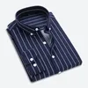 Camicie casual da uomo 2023 Camicia a righe M-5XL da uomo Manica lunga Versione coreana Slim Youth Handsome Fashion Tide