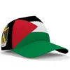 قبعات الكرة فلسطين البيسبول مجانا اسم المخصص رقم الفريق شعار القبعات Palaestina PLE Country Travel Tate Palestina Nation Flag Headgear