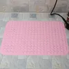 Tapis 1 Pc Rectangle PVC antidérapant tapis de bain doux douche salle de bain tapis de Massage ventouse antidérapant baignoire tapis grande taille