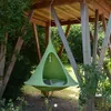 Hangmatten 180 cm waterdicht buiten tuin camping hangmat schommel opvouwbare kinderkamer boomtent plafond hangende slaapbank