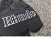 Luxusmarke Herren Shorts große Buchstaben Print Rhude Shorts Männer Frauen Qualität Vintage Drawess atmungsaktive Kurzkleidung Y1VH