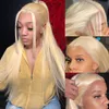 Bone Straight 13x6 Lace Frontal Wig 613 Blonde Human Hair Wigs Brazilian 30 Inch Colored 13x4 Lace Front Wigs For Women