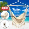 Hammocks 150KG Style Deluxe Hammock Camping Swing Indoor Garden Bedroom Furniture Outdoor Hanging Single Safety