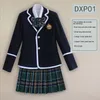 Set di abbigliamento Donna Corea Britannica Giappone Uniforme scolastica Completi per ragazze Anime Costume Cosplay Vestiti per abiti Set 5 PZ 230612
