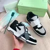 Designer Luxury Off Casual Shoes Off Office Ooo Green and White Vintage Effect Sneaker Low Top Sneakers Trainers avec boîte d'origine