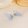 Arts And Crafts Tle Papillon Oreille Clip Femme Femmes Filles Dames Ins Style Strass Stud Os Fantaisie Boucles D'oreilles Bijoux De Mode Gi Ot9Jh