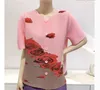 ミヤケのファッションを販売する女性用ジャケットo-neck chinoisherie花柄のプリントフォールドハーフスリーブシングルブレストコート在庫