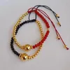 Strand Go2Boho i Crystal Gold Plated Bead Friendship Armband For Women Fashion Trendy Jewelry Gift