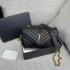 Bolso de diseñador bolso de hombro Bolso bandolera de moda bolso de mujer Cadena de lujo clásica Marca de moda Monedero Bolso de cuero de las señoras de la vendimia diseñador mini bolso de hombro