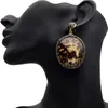 Boucles d'oreilles pendantes coquille naturelle grande inde pour les femmes bohème Vintage été bricolage mode bijoux faisant partie fille Wending
