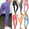 Yoga Outfit Taille Haute Leggings Sans Couture Push Up Leggins Sport Femmes Fitness Running Pantalon Énergie Élastique Pantalon Gym Fille Collants 230612