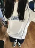 Kadın T-Shirt Y2K Koreli Vintage Street Giyim Gündelik Acubi Harajuku Egirl Kısa Kollu T-Shirts Grunge Estetik Büyük Boy Tees Üst Kıyafetler 230612