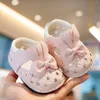 First Walkers Infant Baby Girls Shoes Soft Sole Princess Wedding Dress Mary Jane Born Tennis Size 3 Toddler 10