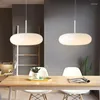 Pendant Lamps Modern LED Light For Children's Bedroom Dining Room Creative Apple Design Kitchen Chandelier White Hanging Lamp Lighting