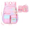 Mochilas Cute Princess School Bag Gran capacidad Niñas Mochila Multifuncional Moda Niños Mochila Rainbow Series Mochila 230612