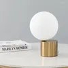 Tischlampen Norse Einfache Glas Schreibtischlampe Schlafzimmer Nachttischbeleuchtung Wohnzimmer Dekoration Led Augenschutz Lesen