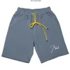 2022 designer summer rhude men short Pantaloncini al ginocchio sportivi per il tempo libero ricamati cinque pantaloni da uomo marea sciolta multicolor USsize