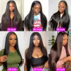 Lace Wigs 30 40 Inch 13x4 Lace Frontal Wig Bone Straight Lace Front Human Hair Wigs Brazilian Pre Plucked For Black Women 250 Density Z0613