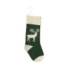 46cm Knitting Elk pattern Christmas Stockings Xmas Tree Decorations Solid Color Children Kids Gifts Candy Bags JN13