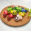 Baby Teethers Toys 10PCS Silicone Car Beads Teething BPA Free DIY Infant Soothing Pacifier Nursing Bracelet Accessory 230613