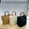 Väska (kvinna) Höst och vinter 2022 Nya koreanska nätröda kontrast Färgbilslinje ner Bag Bärbar Single Shoulder Cross Bag 230613