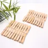 Fabrika Toptan Dekoratif Mini Ahşap Giysiler Asılı Peg Klipler Mini Craft Peg Clothespins Doğa Bambu Ahşap Peg Pinzas Para Colgar Ropa De Madera