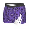 Cueca Silhouette Haunted Mansion Boxer Shorts Masculino Impressão 3D Masculino Bale de Respiração Magic Castle Design Cuecas Cuecas Cuecas