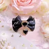 Solitaire Ring Bow Cute Ring Rings-Greds-Grops for Women Lace Love Heart Japanese Lolita Style Girl Rings 230612