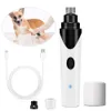 Clippers Rechargeable Pet Nail Grinder Dog Nail Clippers Painless USB Electric Cat Paws Nail Cutter Grooming Trimmer File US Dropshipping