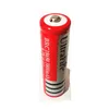 Vermelho 18650 3800mAh 3.7V Recarregável f bateria de lítio tem cabeça chata e bateria pontiaguda Tesoura de barbeiro BATERIA Célula de relógio eletrônico