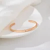 Bangle Fashionable And Versatile Cuff Bangles For Women Stainless Steel Bracelet FOREVER LOVE ONLY YOU Korean Designer Jewelry