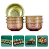 Dinnerware Sets 7pcs Offering Bowl Tibetan Water Bowls Buddhism Sacrifice