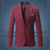 ジャケット2022ファッションメンズスーツジャケット11色高品質のスリムフィットソリッドカジュアルビジネスメンズブレザーフォーマルオフィスウェディングスーツコート