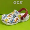 Sandaler Eva Kids Crocclog Crocodile Shoes Lätt bekväm högkvalitativ barn Summer Slides Designers Sandalias Mujer Slippers A-01