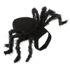Одежда Хэллоуин Петуты Паук Одежда моделирование черного паука щенка косплей костюм для собачьей кошки вечеринка косплей смешная одежда