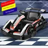 Racing Go-karts Ride on Electric Cars Game Outdoor Toys Stroller Four-wheeled Electric Cars Vehicles for Boys Girls Children