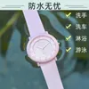 Orologi da polso 2023 Moda impermeabile Orologio casual carino semplice per donna Bambini Bambini Quadrante rotondo Cinturino in silicone Reloj Montre