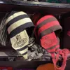 Saturn-beanie voor dames en heren Breiwol Muts Winter Oorflappen Skull Caps4710225323a