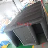 Halloween Outdoor Activities Party Rental Black Black gonflable Maze 6x3m Air Bounce House Loisking Sport Games For Kids