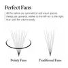 Makeup Tools 5201000 Lashes Pointy Base Premade fans Lossa fans Medium STEM SHARP THINE POINTY BASE PROMADE VOLUME FANS EYCLASH EXTENSIONS 230612