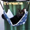 Hammocks Cotton Cat Hammock Bed Double Hanging Hammock Pet Hanging Guinea Bed Hamster Mouse Squirrel Cat Products For Pets Piece