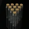 Opbergdozen Bakken 10 stks 20 ml 2280 mm Mini Glazen Fles Flacon met Ck Stopper Stage Hanger 230613